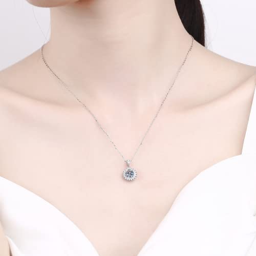 Collier moissanite pendentif tournesol accessoire élégant pour mariage - 3