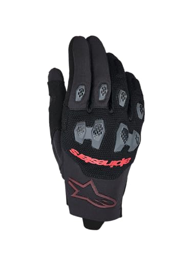 Alpinestars Pro-Dura Motocross Handschuhe, schwarz/rot, XL