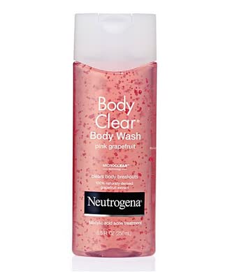 Body Clear Body Wash, Pink Grapefruit 8.5 oz (Pack of 3)