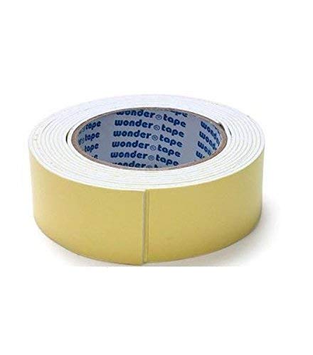 NOZOMI Double Side Foam Tape 2 inch Width 48 mm X 5 Meter Set of 2-image-1