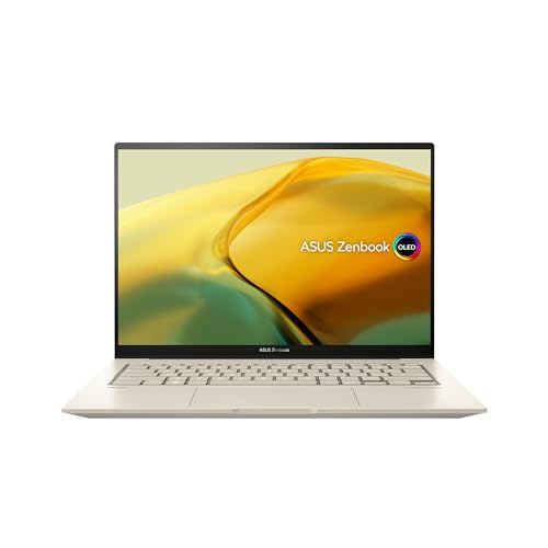 ASUS Zenbook 14X OLED UX3404VC-M9166W 14.5' 2.8K PC Portable (Intel Core i9-13900H, RTX 3050, 32 Go de RAM, 1 to SSD, Windows 11 Home) - Clavier AZERTY