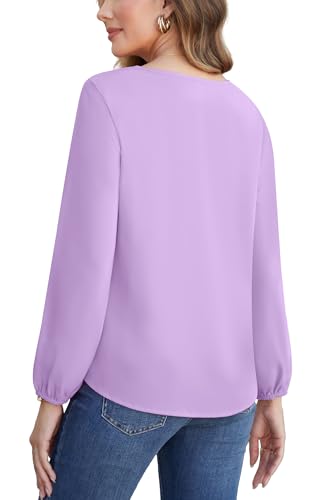 Image of Women's Sleeveless Chiffon Tank Top Business Casual Blouse Tunic Top
