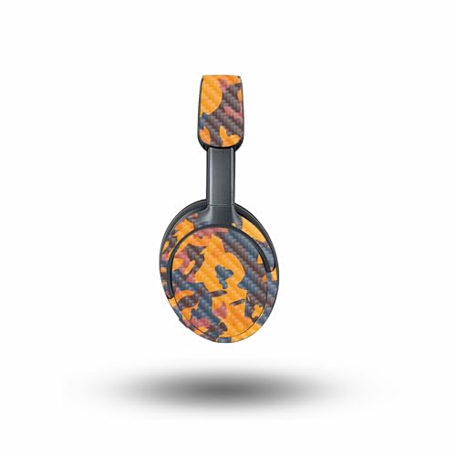 Image of MightySkins Carbon Fiber Skin Compatible with Bose QuietComfort Ultra - Autumn Camouflage | Protective, Durable Textured Carbon Fiber Finish | Easy to Apply