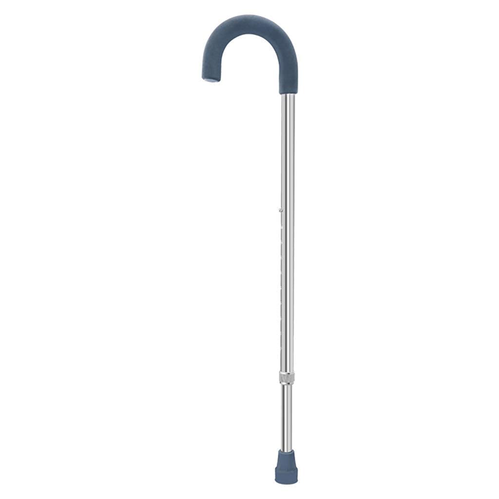 MObyat Andador para Ancianos,Muletas Bastón para Caminar, Esponja de aleación de Aluminio, muletas portátiles retráctiles livianas, Andador Masculino y Femenino
