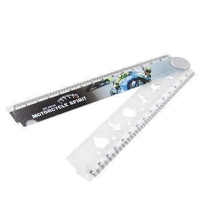 New Lon0167 30cm Length Featured Measure Plastic Foldable reliable efficacy Straight Edge Ruler Drawing Tool(id:029 b2 24 05f)