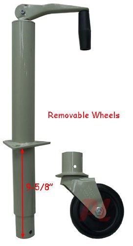 1000 LBS Trailer Boat Jack Tongue - A-Frame w/ Wheel