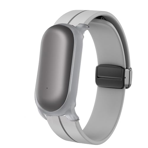 Bracelet Plaud NotePin Lamshaw en silicone souple noir de rechange pour enregistreur vocal