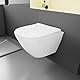 Wandhängende Toilette,