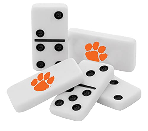 Juego de Dominó Clemson Tigers Masterpieces 28 piezas miniatura 3