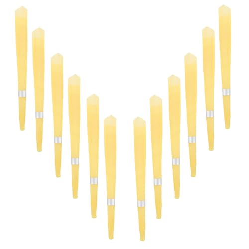 Ipetboom 20 Piezas Vela de Oído de Trompeta para Adultos Eliminación de Cerumen Limpiador de Oídos Vela con Tapón Limpieza Segura Sistema de Eliminación de Cerumen