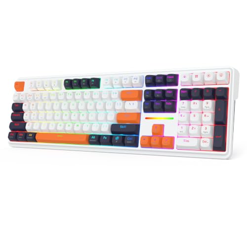 Image of Redragon K745 PRO Wireless 108-Key Gasket RGB Gaming Keyboard, 4 Hotkeys