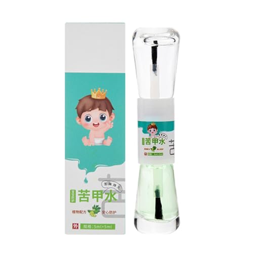 Líquido para detener la mordedura de uñas: esmalte antideslizante de mordeduras de uñas, tope de mordedura de uñas para niños | Detea el disuasivo de mordedura de uñas de sabor amargo, esmalte de uñas