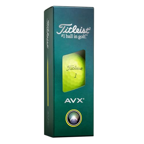 Titleist AVX Golf Balls – Premium Low-Spin Performance