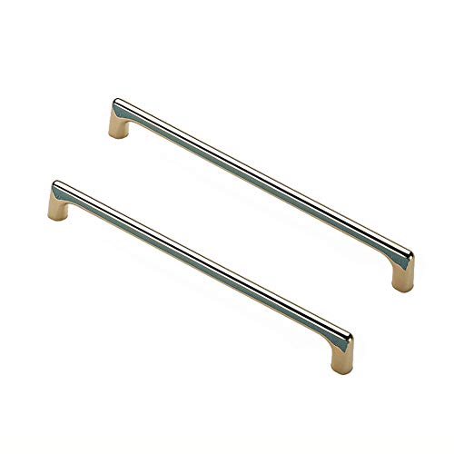 BOZONLI Golden Cupboard Handles - Kitchen Door & Drawer T Bar Pulls (160mm, 2 Pack)