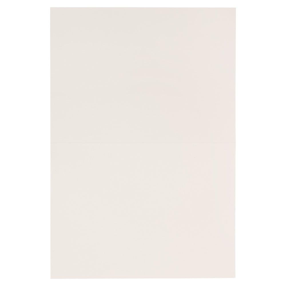 LUXPaper A7 Folded Cards | 5 1/8" x 7" | Natural | 80lb. Cover | 50 Qty