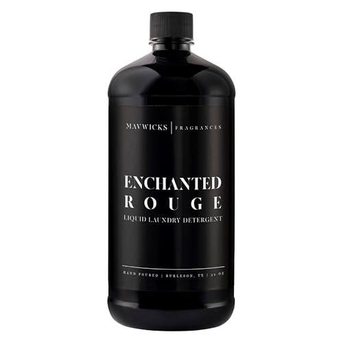 Mavwicks - Laundry Liquid Detergent (Enchanted Rouge) - 32 Oz Laundry Perfume Bottle for Men &...