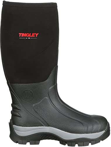 Tingley Badger 80151 Insulated Boot, Men's 9 / Women's 11, Black