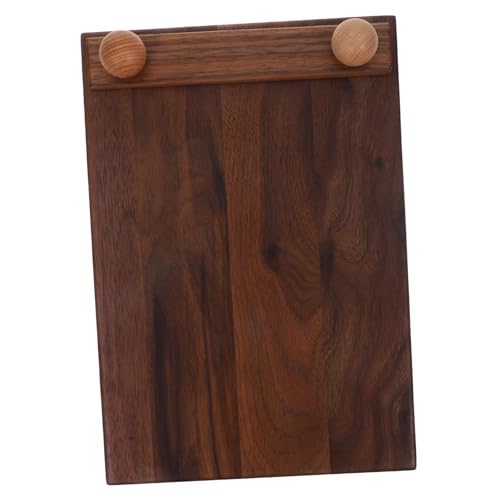 BRIGHTFUFU Vertical Menu Display Board Wooden Clipboard for Restaurant Bar Cafe Easy Menu Changes Long-lasting