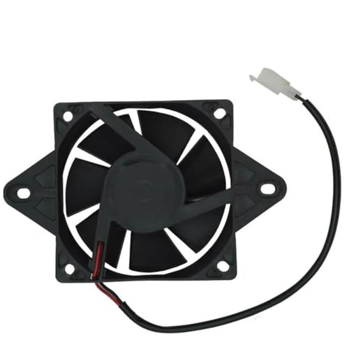 Ventilador de radiador para moto de 12v universal compatible con motor Pan accesorio