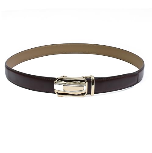 Image of WildHorn Men's Genuine Leather Belt for Men| Premium Auto-Lock Buckle | Adjustable up to 48 inch | Formal & Casual Wear | Micro-Adjust Fit | Stylish Gift Box Included