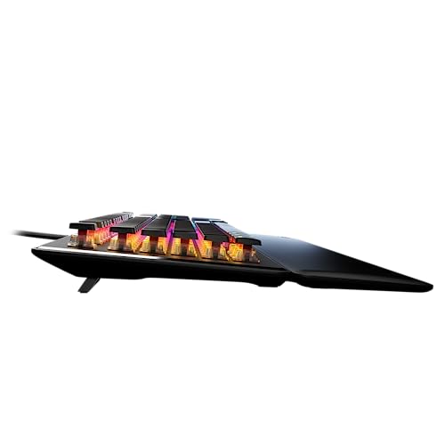 Roccat Vulcan II – Meccanico PC Gaming-Tastatur, cavo RGB-Beleuchtung, abnehmbare Handballenauflage, Titan II Linear Schalter, Aluminiumplatte, Schwarz - Tastiera gaming - Immagine 10