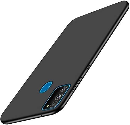 Frivety Back Cover for Samsung Galaxy M21 / M30s (FLEXIBLE|TPU|Soft Black)