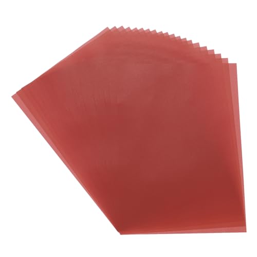 Papier vélin coloré rouge MECCANIXITY pour impression jet d'encre et laser 50 feuilles 21,6x27,9cm