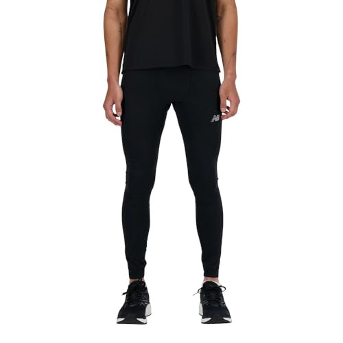 New Balance Men's NB Sleek Pocket Tight, Black,...