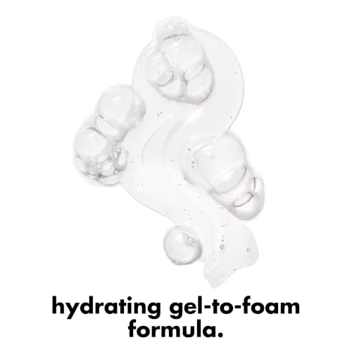 Image of e.l.f. SKIN Holy Hydration! e.l.f.ssential Daily Cleanser Mini | Gentle & Refreshing Gel-to-Foam Face Cleanser, Hydrated-Feel & Soft Skin, 1% Hyaluronic Acid Complex, Vegan & Cruelty-Free