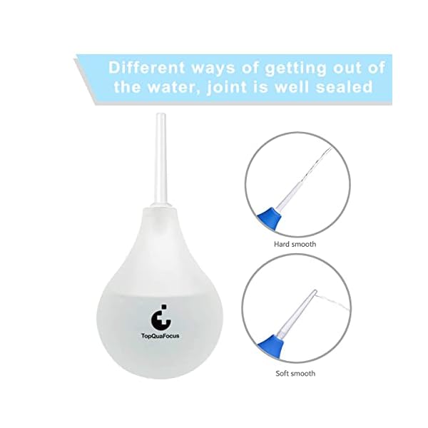 TopQuaFocus Darmeinlauf Klistier 224ml • Irrigator zur Darmreinigung • Intimdusche zur Analdusche und Vaginaldusche… – Bild 9