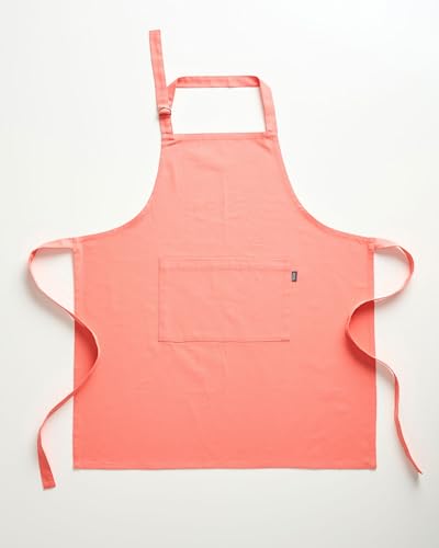 Image of Uni Plain Apron Title - 100% Cotton Kitchen Apron For Women & Men | Uni Plain, (28 inch X32 inch) | Durable Apron with Spacious Pocket - Perfect Kitchen Set for Home or Professional Use