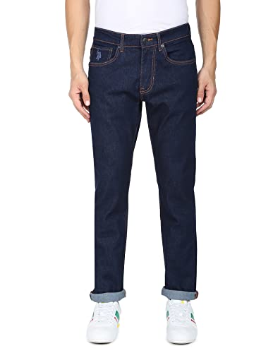 Image of U.S. POLO ASSN. Denim Jeans for Men - Slim Tapered Fit, Mens Jeans for Office & Regular Wear