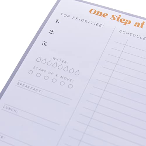 Image of Graphique Self Care To-Do List Notepad | 150 Tear-Away Sheets | Task Planner | Daily Organizer | Memo Writing Pad | Priority Checklist | Undated | 6 inch x 8 inch