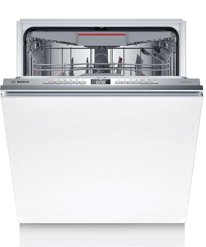 Bosch SMV4ECX27E Serie 4, lavavajillas empotrado totalmente retráctil, Home Connect, Extra Clean Zone: limpieza intensiva en caso de suciedad rebelde, diagnóstico remoto, Green Collection