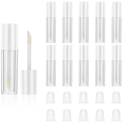 Molain 10pcs Empty Lip Gloss Tubes Cover