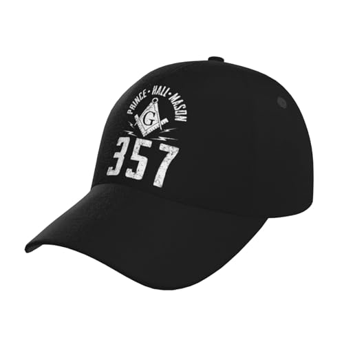 357 Masonic Baseball Hats for Men and Women - Classic Adjustable Hats