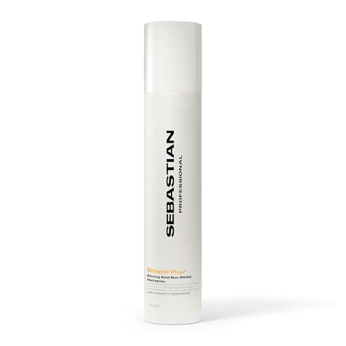 Sebastian Professional Shaper Plus Hairspray, 50% VOC | Humidity Resistant, Extra Hold | 10.6 oz | Packaging May Vary