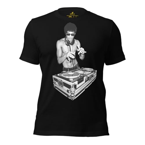 Bruce Lee DJ Dragon Short Sleeve Unisex T-Shirt