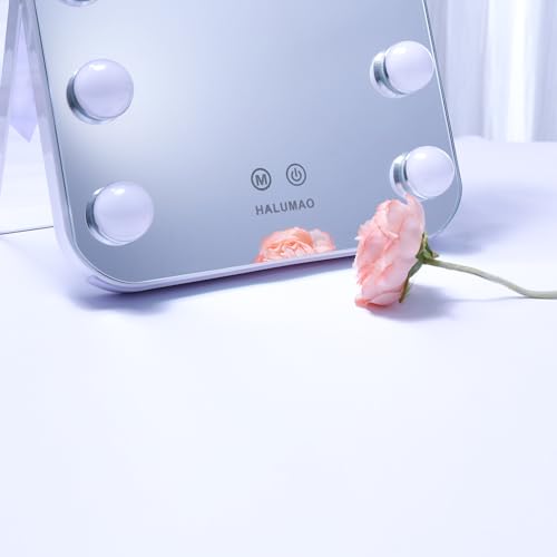 halumao 14.6" Vanity/Makeup Mirror with Lights, Hollywood Mirror with 11 Dimmable LED Bulb - image 8