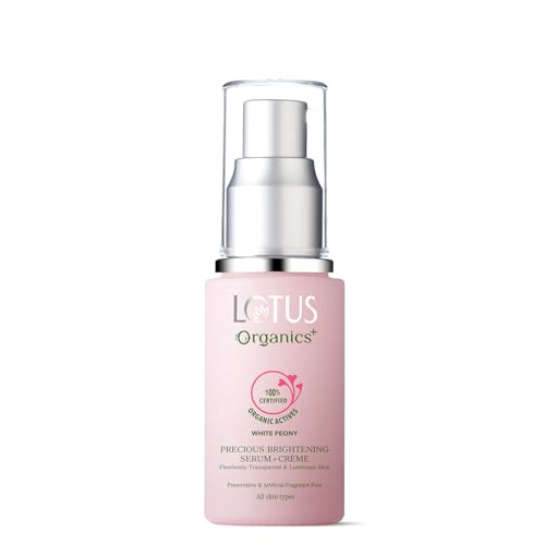 Lotus Organics+ Precious Face Serum + Cream | 100% Certified Orga...