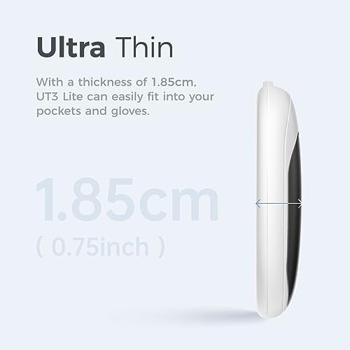 Magnetic Rechargeable Hand Warmers 2 Pack, Fast Heating, 3-Settings, UL Certified, Electric Portable Pocket Heater, Hunting, Golf, Camping Gear, Warm Gifts for Women, Tech Gift Men, UT3 Lite