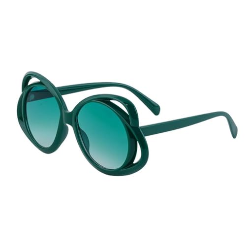 Lunettes de soleil rondes Steampunk rétro et surdimensionnées pour hommes et femmes