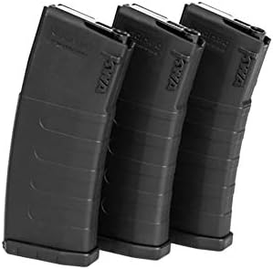 KWA AEG 3-Pack of 6mm 30-120rd K120C ERG/AEG2.5/AEG3 Mid-Capacity Airsoft Magazines (197-04110)