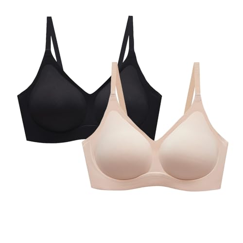 Soutien-gorge push-up sans armatures pour un t-shirt lisse et confort au quotidien