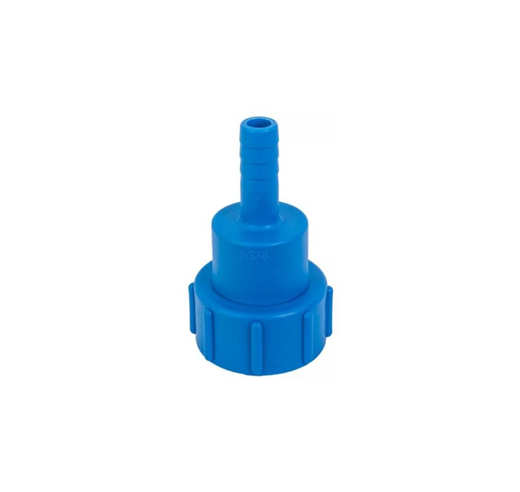 Adattatori con filettatura interna S60x6 | Acciaio inox, PE-HD & Alluminio