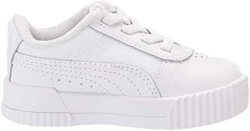 childrens white puma trainers