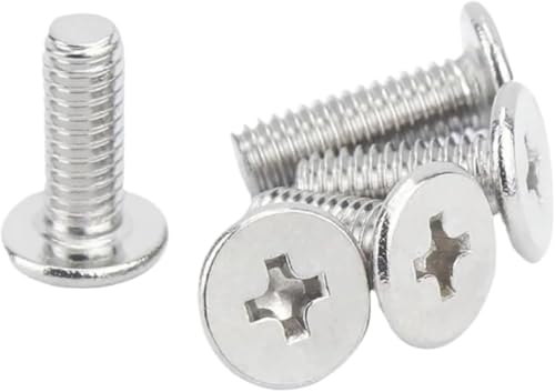 Vis en acier inoxydable M1.4x12mm à tête fraisée, fixation durable pour projets de précision