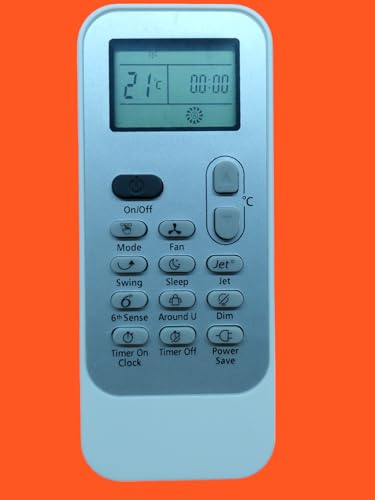 Image of AMAZOR Compatible /Replacement Whirlpool AC Remote Control - Suitable for 1 Ton, 1.5 Ton, 2 Ton Split & Window AC (Exact Matching Remote Required) (Model 13)