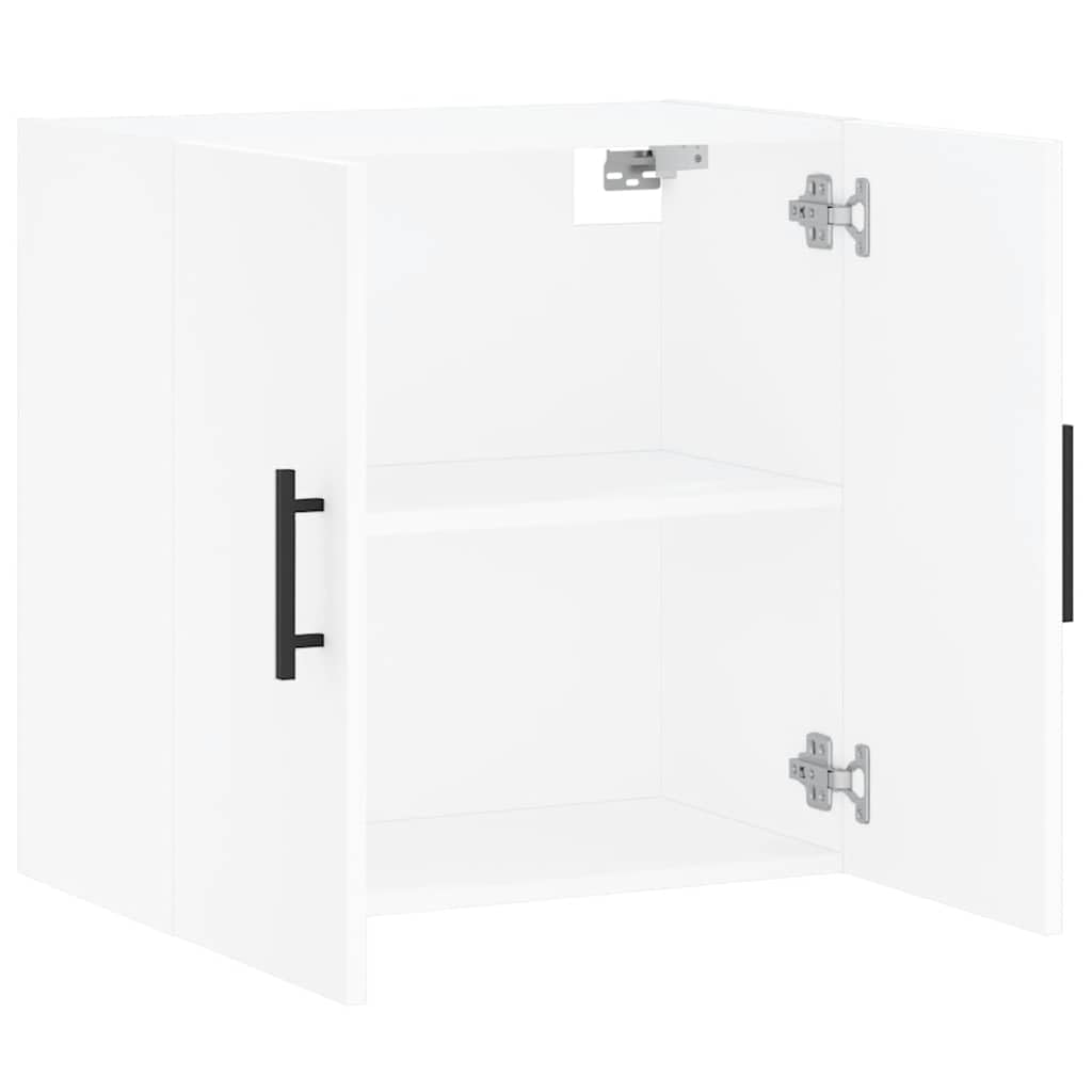 Armadietto a Muro Bianco 60x31x60 cm in Legno Multistrato