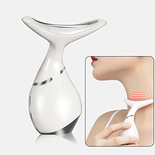 QJLTXSY Neck and face Firming Wrinkle Remover, Neck and face Massager has Three Optional Modes, with Analog Memory Function, Better Enhance Firmness, Firmness and Smoothness